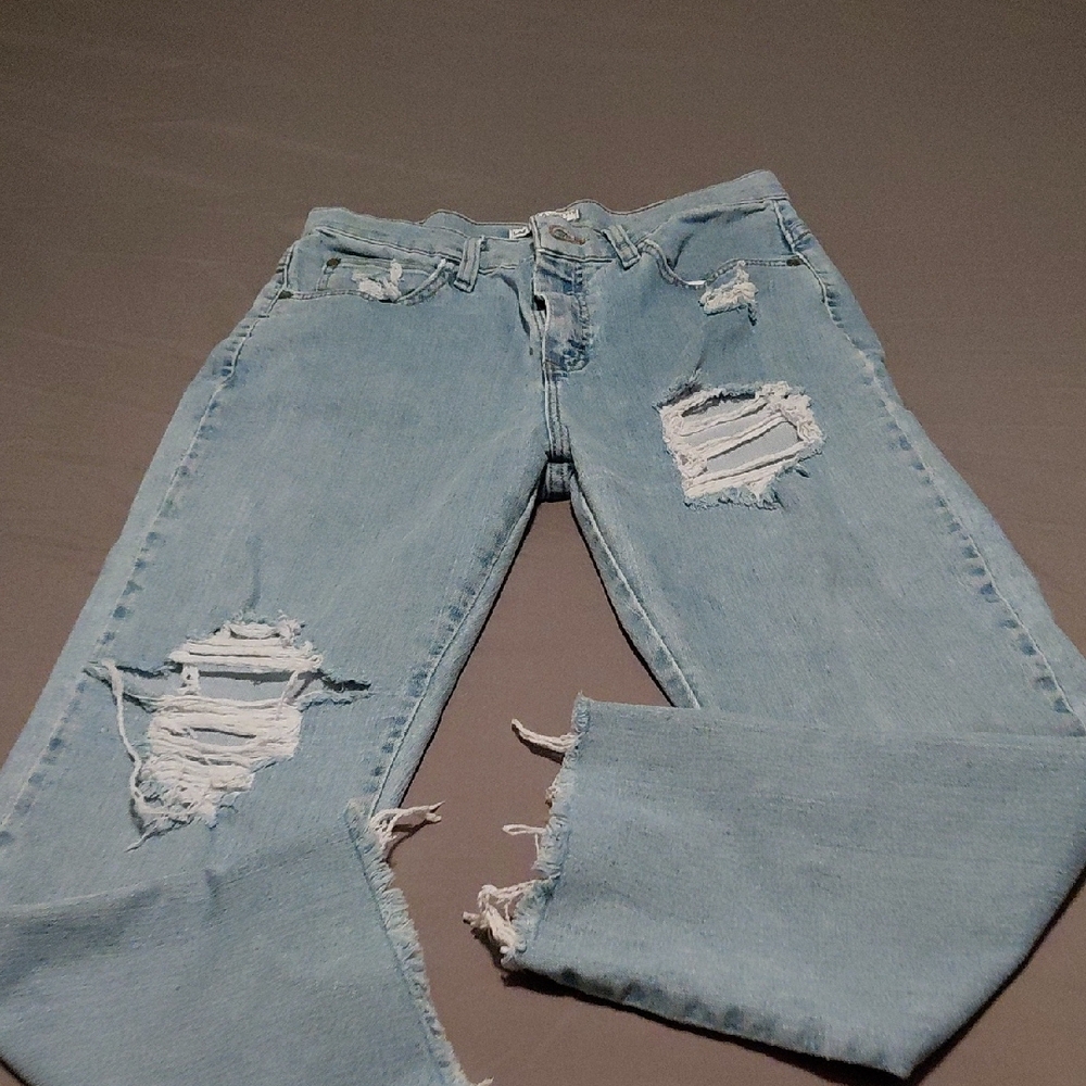 Vintage Distressed Lee Jeans
